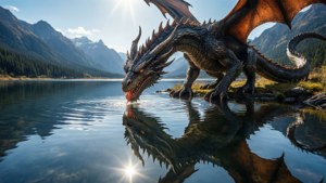 Dragon's Lake Reflection
