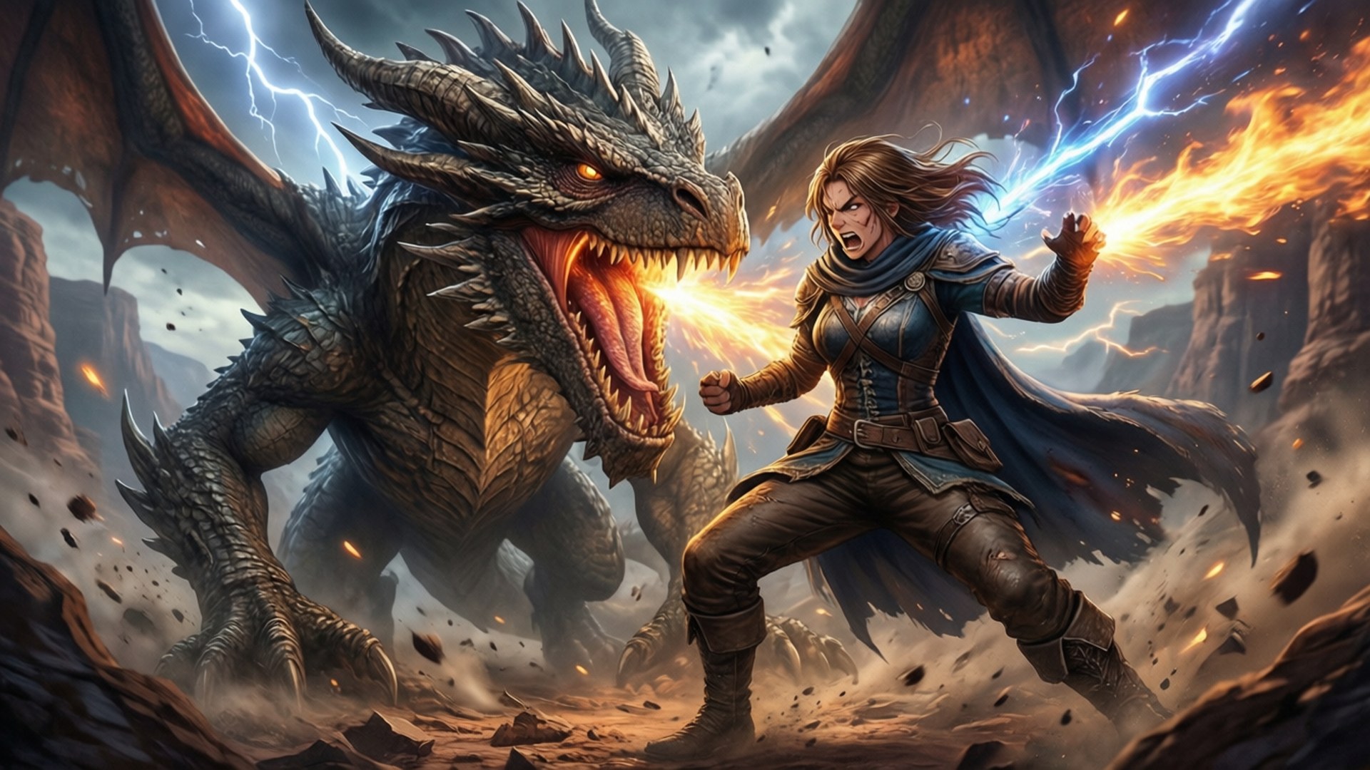 Dragon Slayer’s Stand by Wallpapers.art Studio