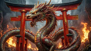 Dragon Torii Gate