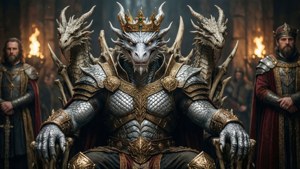 Dragonborn Throne King