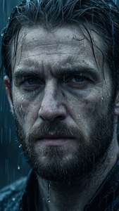 Draken Rain Portrait