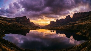 Drakensberg Sunset Reflection