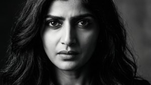 Dramatic B&W Portrait