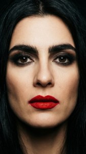 Dramatic Beauty Close-Up