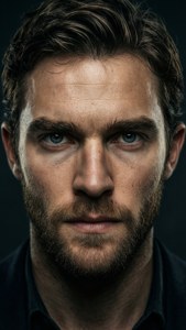 Dramatic Gaze Intense