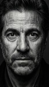Dramatic Monochrome Portrait