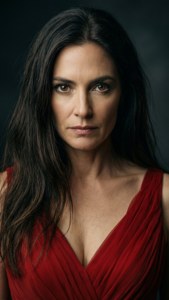 Dramatic Red Portrait