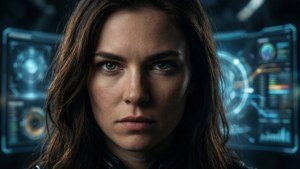 Dramatic Sci-Fi Portrait