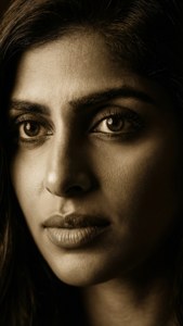 Dramatic Sepia Portrait