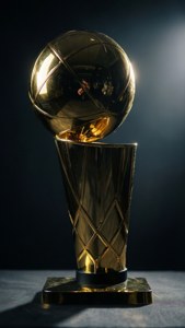 Dramatic Trophy Close-up