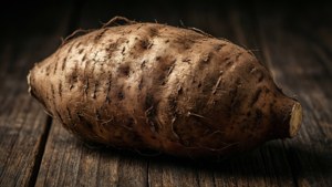 Dramatic Yam Close-up