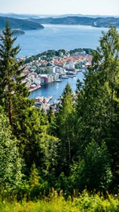 Drammen from Spiralen