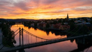 Drammen Sunset Panorama