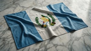 Draped Flag Marble
