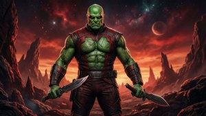 Drax Ready for Battle