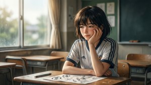 Dreamer in Class Aoashi