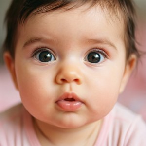 Dreamy Baby Close-Up