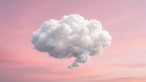 Dreamy Cloud Thought Bubble