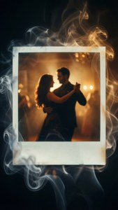 Dreamy Couple Polaroid
