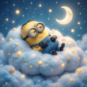 Dreamy Kevin on a Cloud