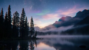 Dreamy Mountain Lake