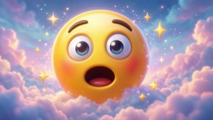 Dreamy Wow Emoji Sky