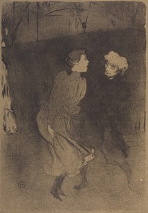 Dress Rehearsal at the Folies-Bergere (Répétition générale aux Folies-Bergère)