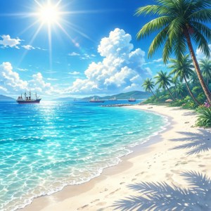 Dressrosa Beach