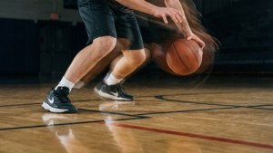 Dribbling Basketball Action