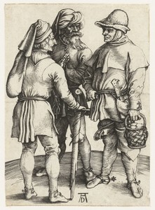 Drie boeren in gesprek