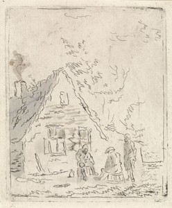 Drie boeren voor boerderij
