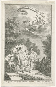 Drie gratiën en een putto