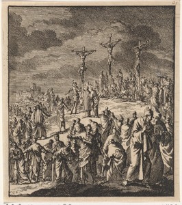 Drie kruisen op Golgotha