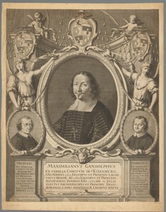 Drie portretten van Maximilian Gandolf von Kuenburg, Michael von Kuenburg en Georg von Kuenburg