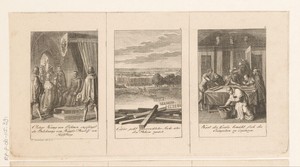 Drie voorstellingen uit de oudere en middelste geschiedenis