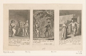 Drie voorstellingen uit William Shakespeares Merry Wives of Windsor
