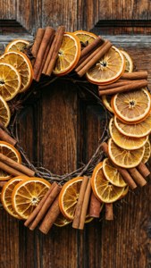 Dried Orange Wreath