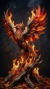 Driftwood Phoenix Autumn