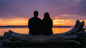 Driftwood Romance Sunset