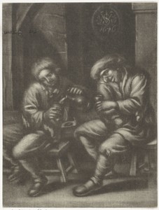 Drinkende mannen