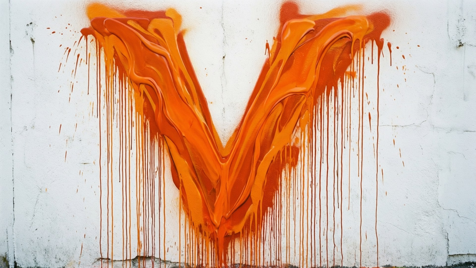 Dripping Paint V by Wallpapers.art Studio
