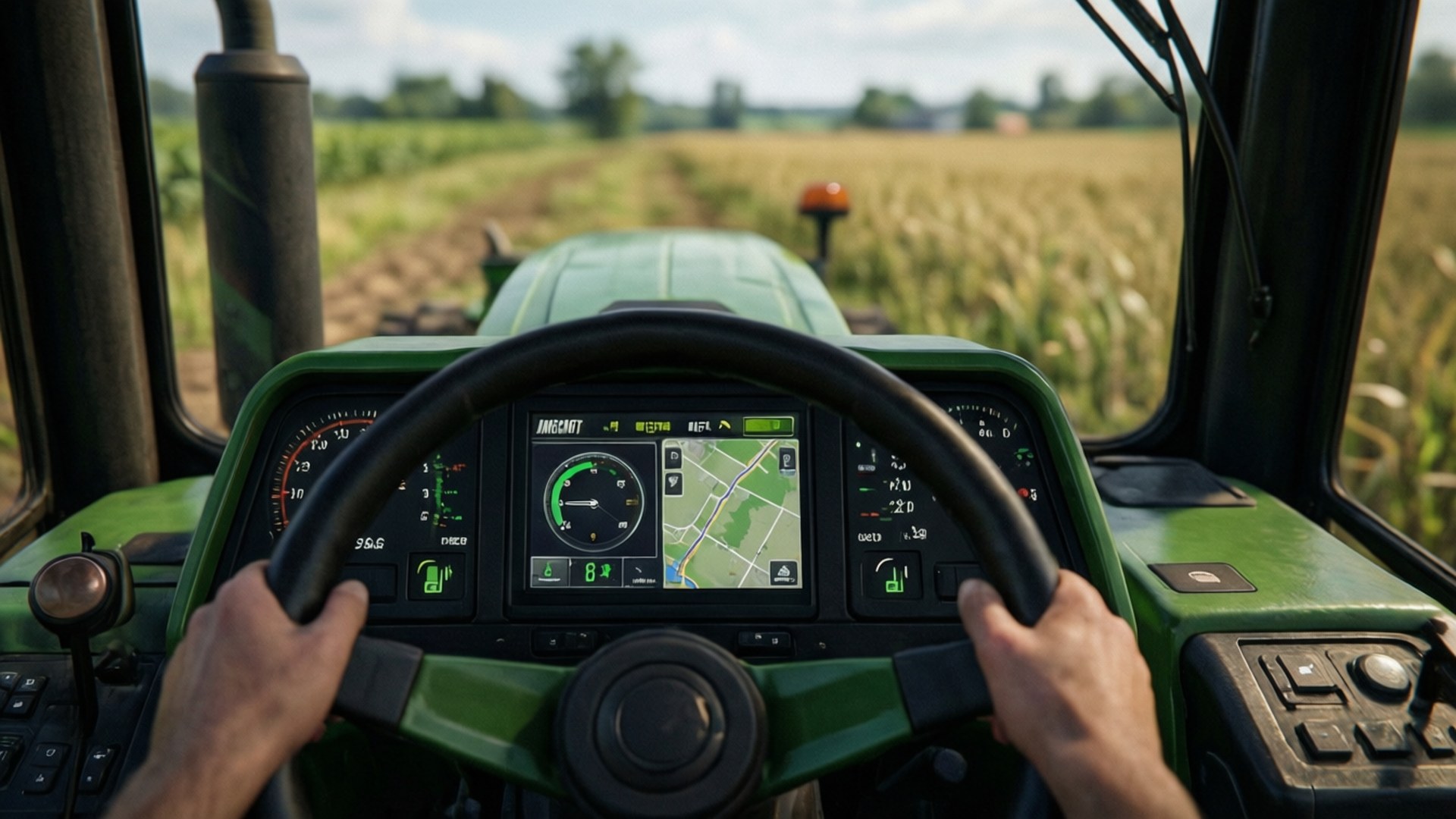 Driver's Seat View by Wallpapers.art Studio