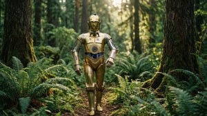 Droid in the Forest
