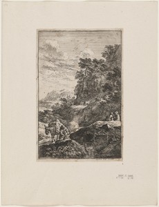 Drover with Two Mules