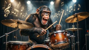 Drummer Chimp