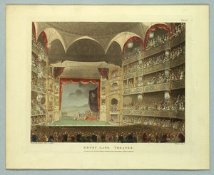 Drury Lane Theater from Ackermann's Repository