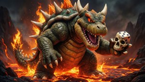 Dry Bowser's Lava Dice