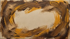 Dry Brush Sand Texture Border