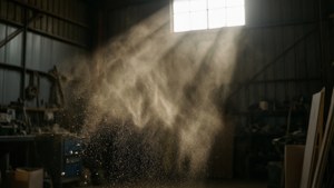Drywall Dust Sunbeam