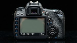 DSLR Settings Display